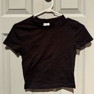 Basic black tee